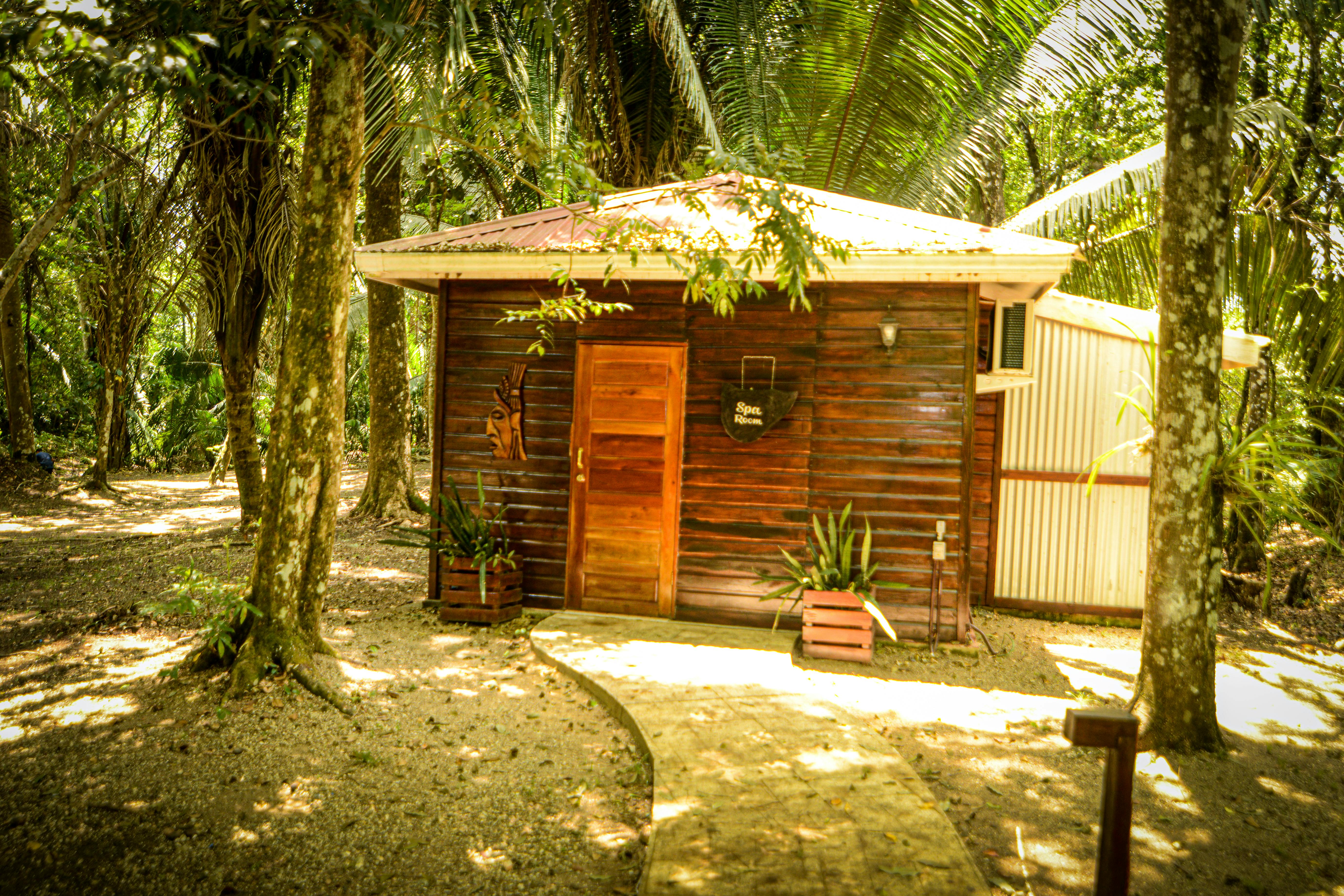 Outside the Kiki Witz Spa Cabin