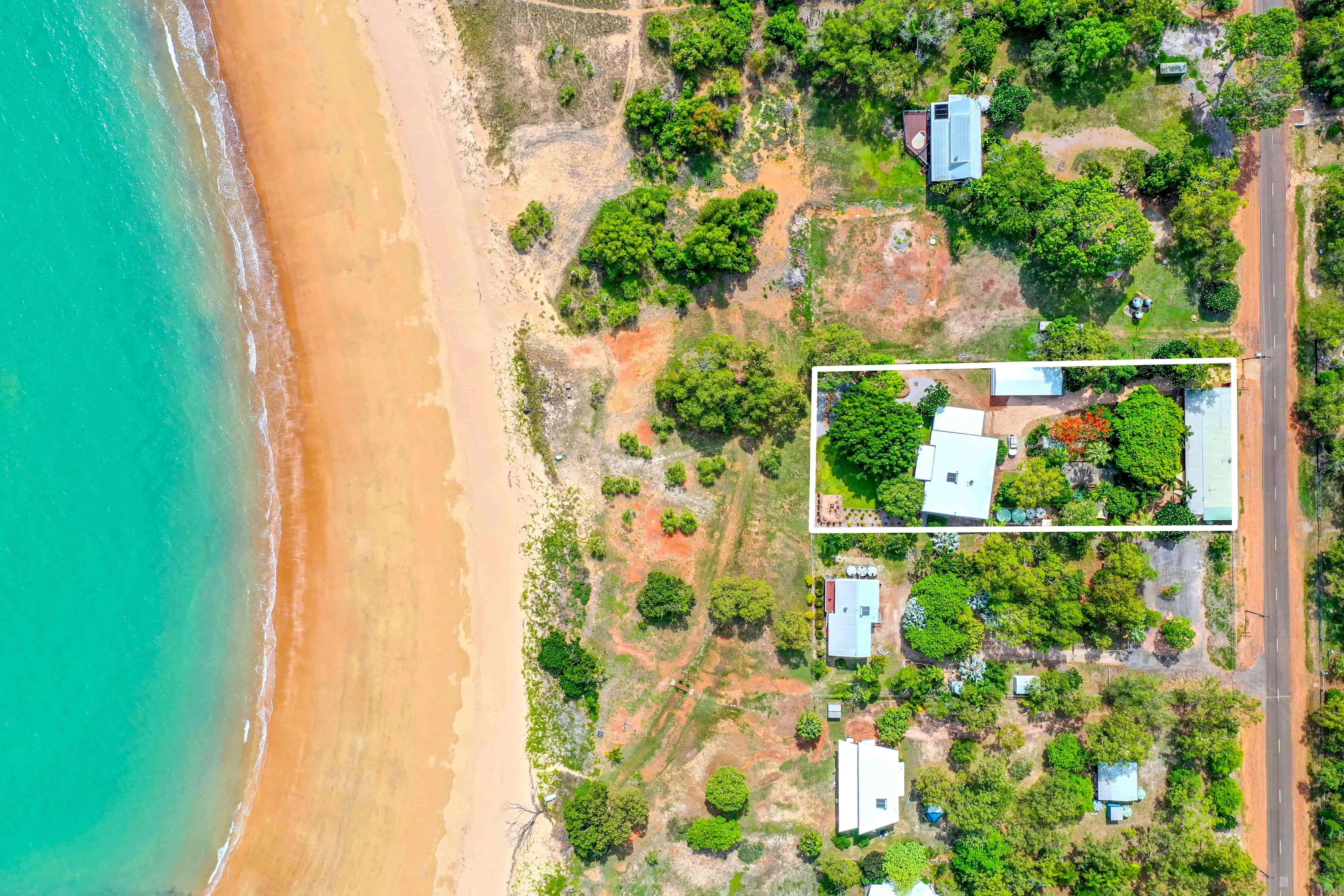 Aerial Photo of the Coastal Getaway