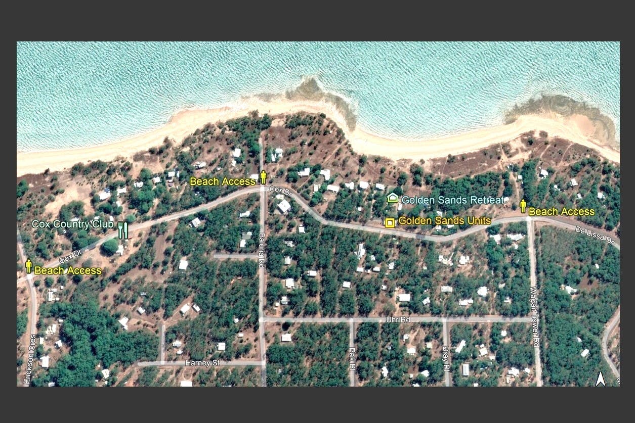 Golden Sands Retreat, Wagait Beach Beach Access and Cox Country Club