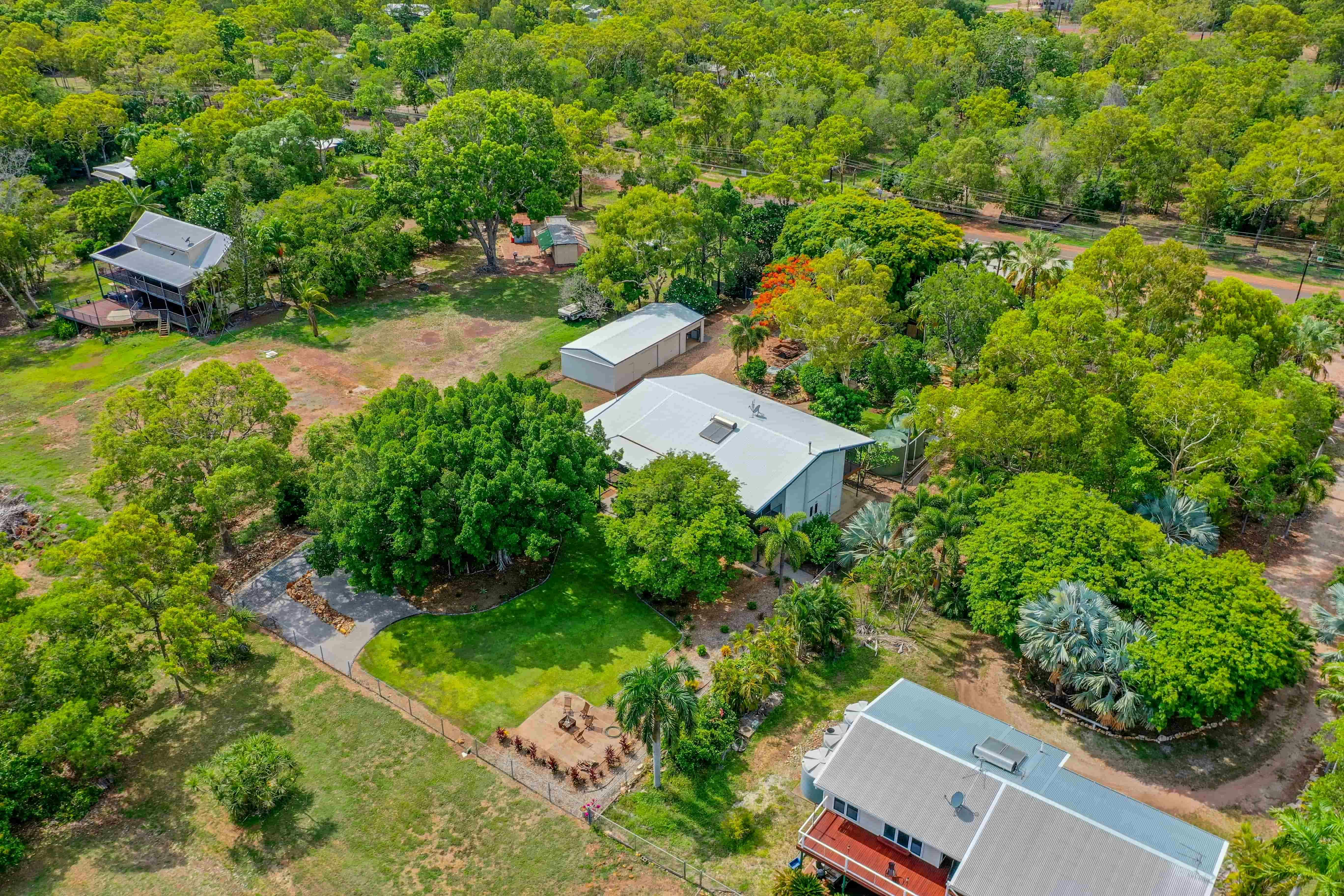 Aerial Photo of the Coastal Getaway
