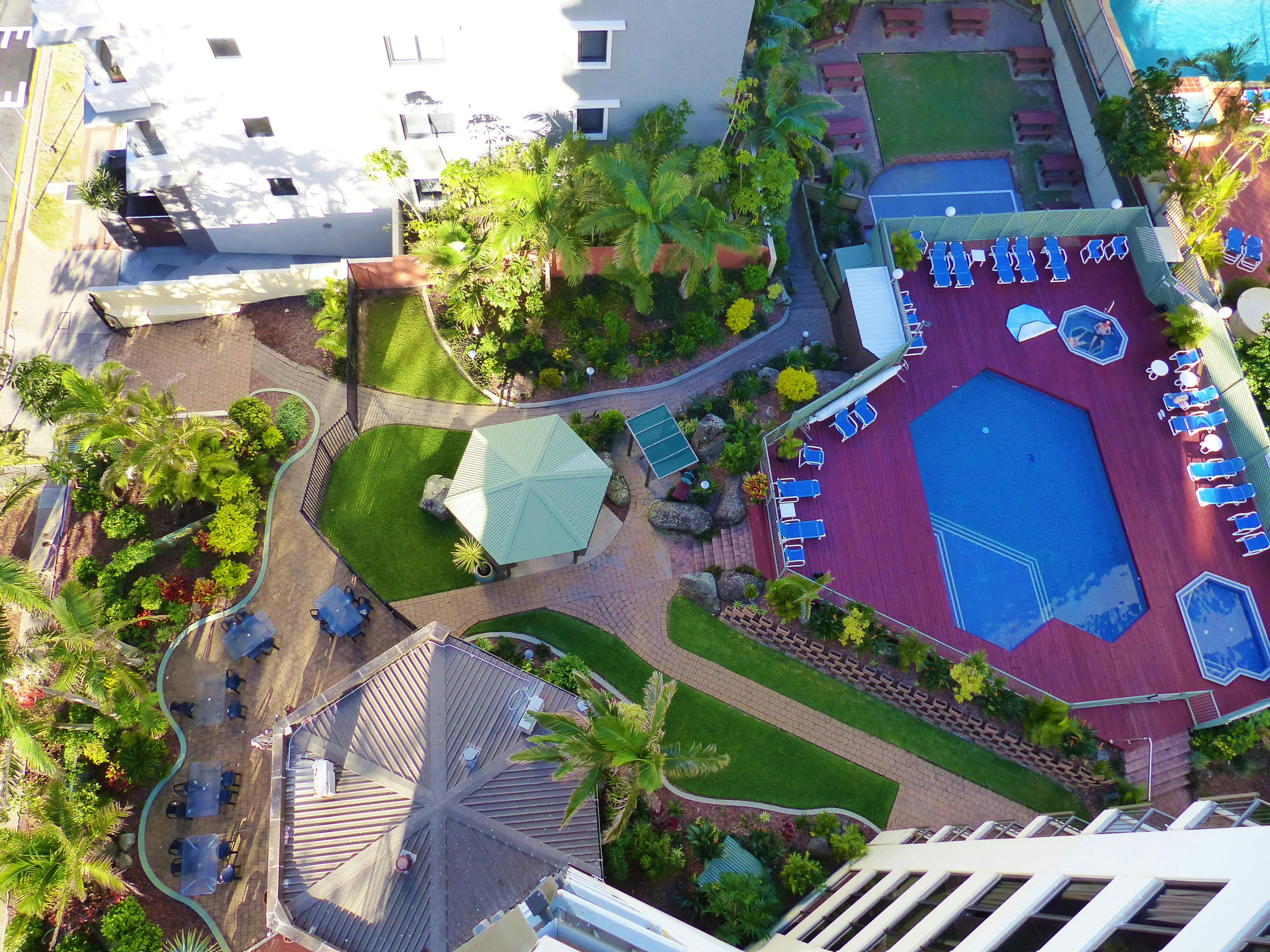 sauna, pool and spa, surfers paradise, ocean view, surfers paradise, gold coast, queensland, australia