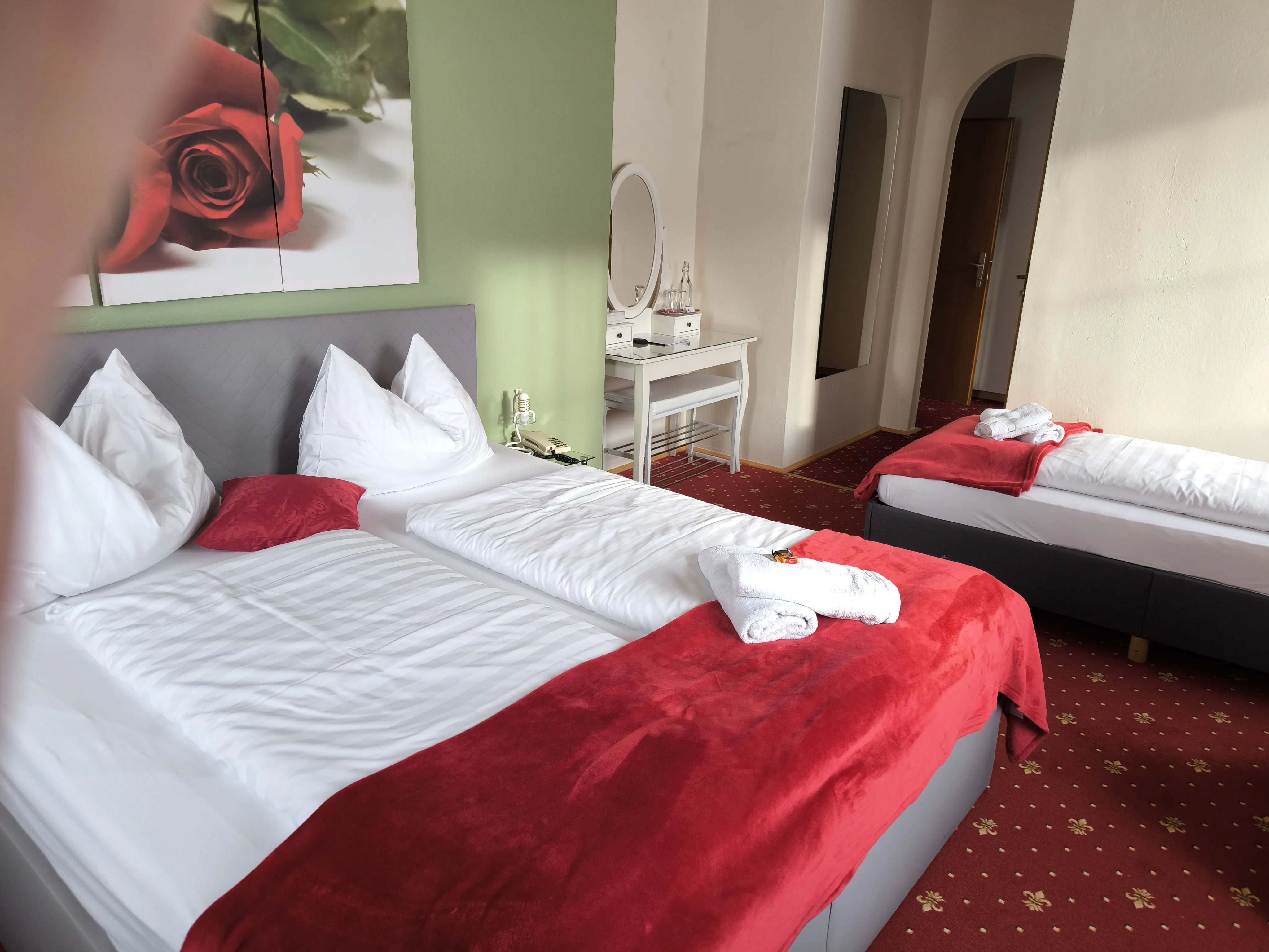 Dreibettzimmer