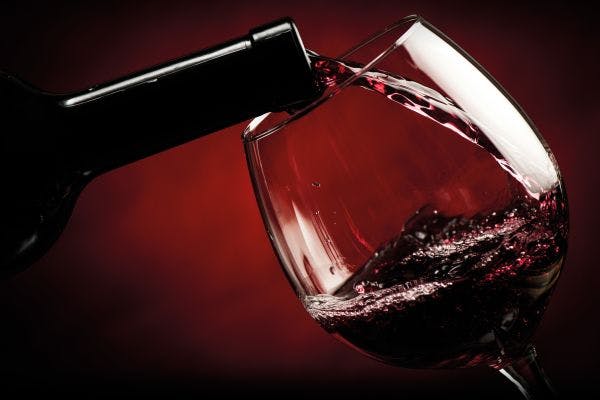 Glass of Red Wine