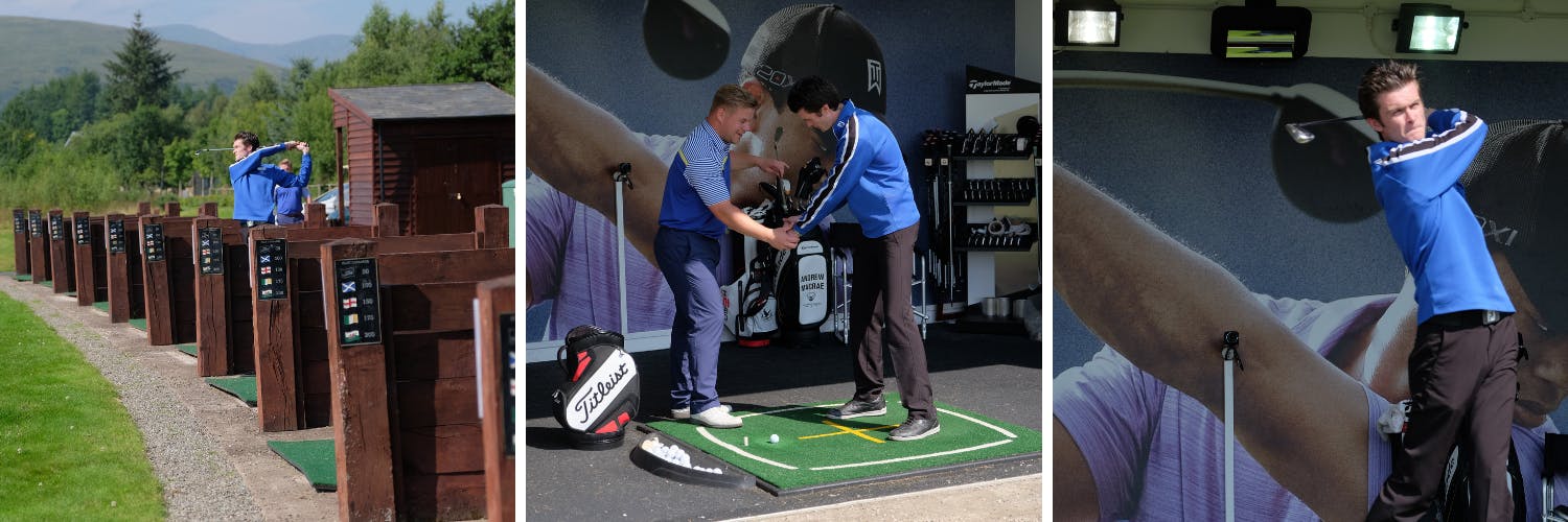 1-1 golf practice with PGA professionals