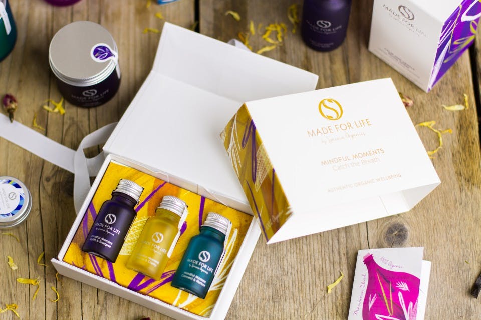 Made For Life organic products used at Cameron Spa