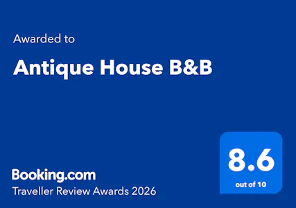 Booking.com Award 2026 Antique House B&B Portrush
