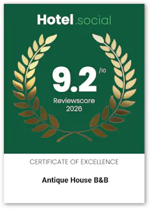 Award 2026 Antique House B&B Portrush