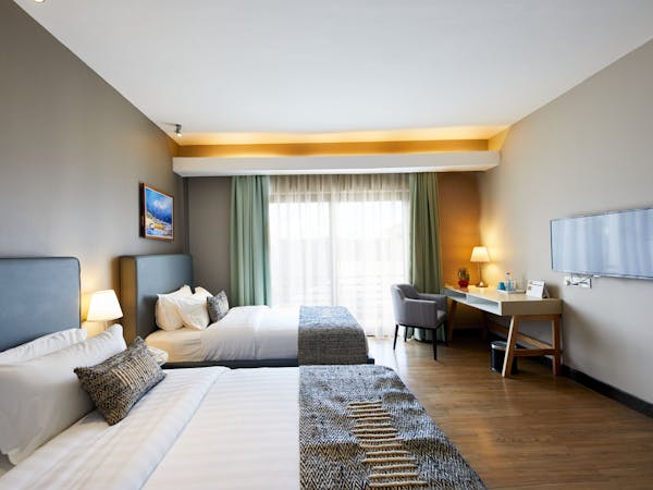 Chambre familiale de l'hôtel San Cristobal Antananarivo Madagascar