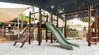 Childrens playground at the Grove Bar & Grill