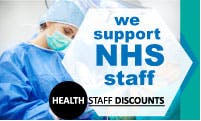 We support NHS Staff via HealthStaff Discounts