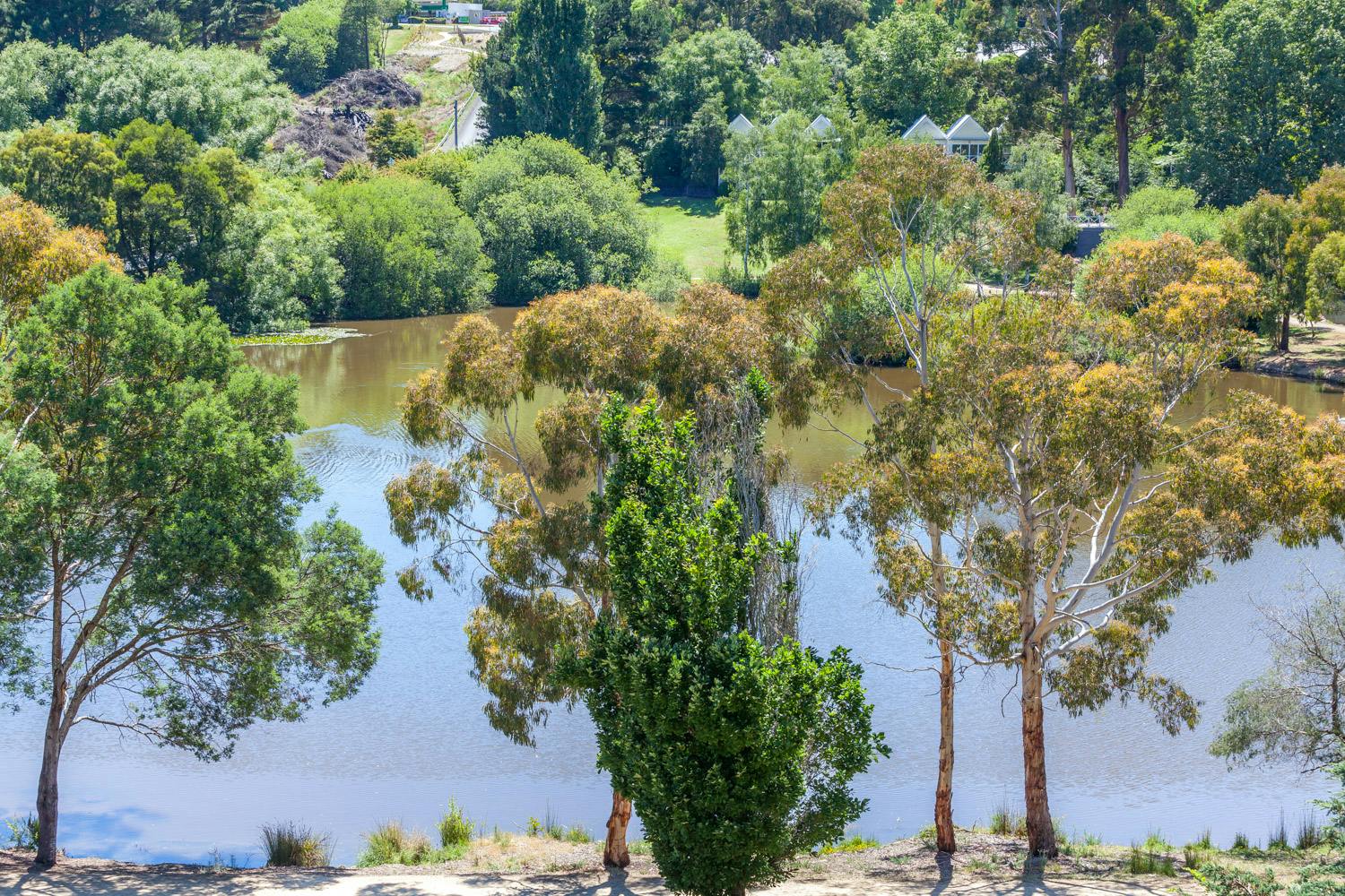 View over Lake Daylesford