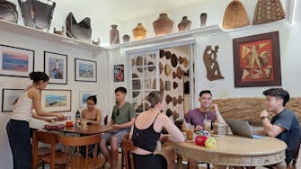 cafe gallery white villas resort siquijor