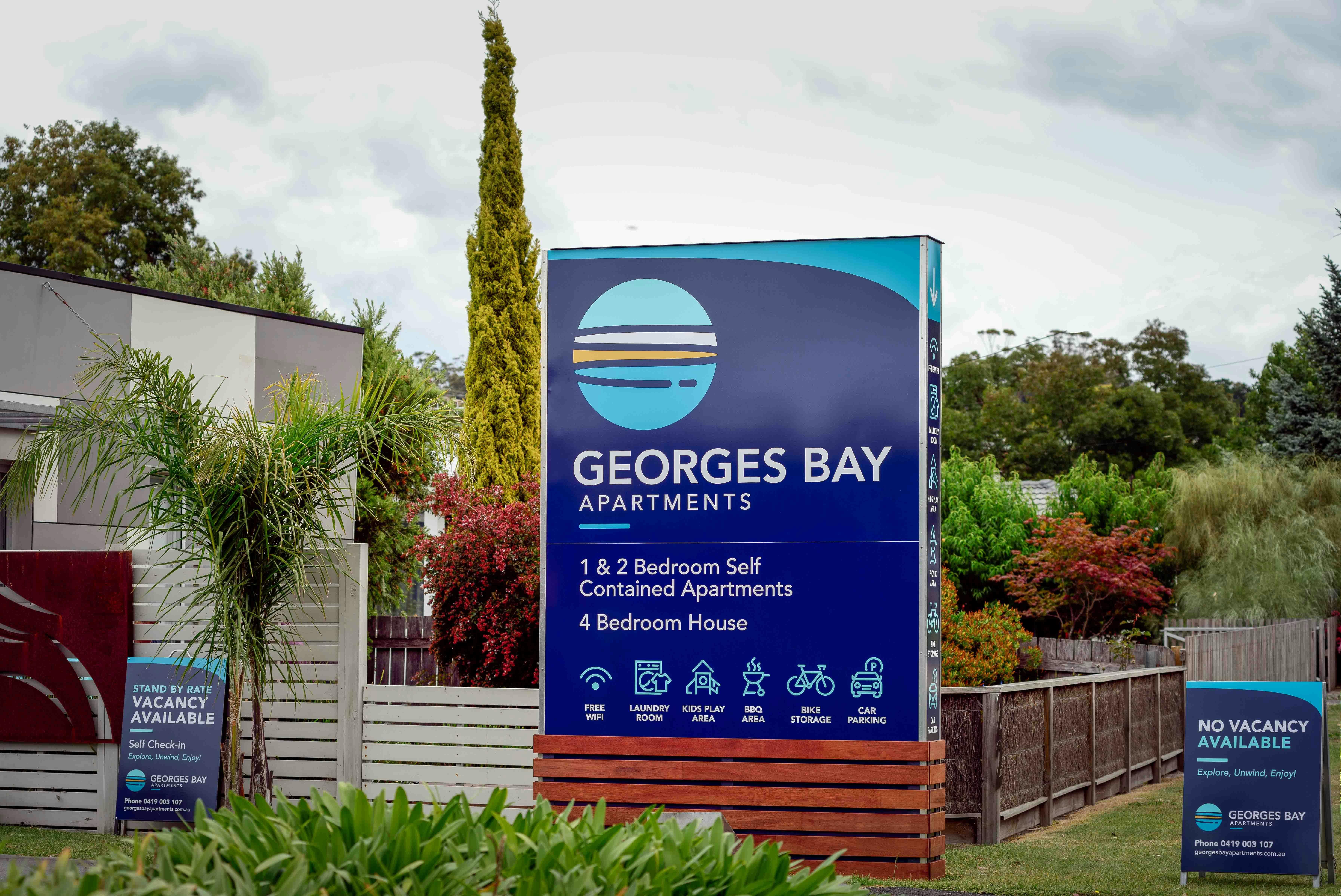 Welcome to Georges Bay Apartments.