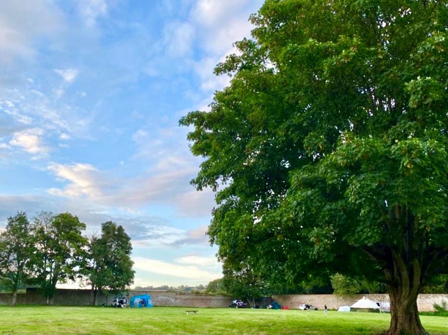 Tents in Camping Area