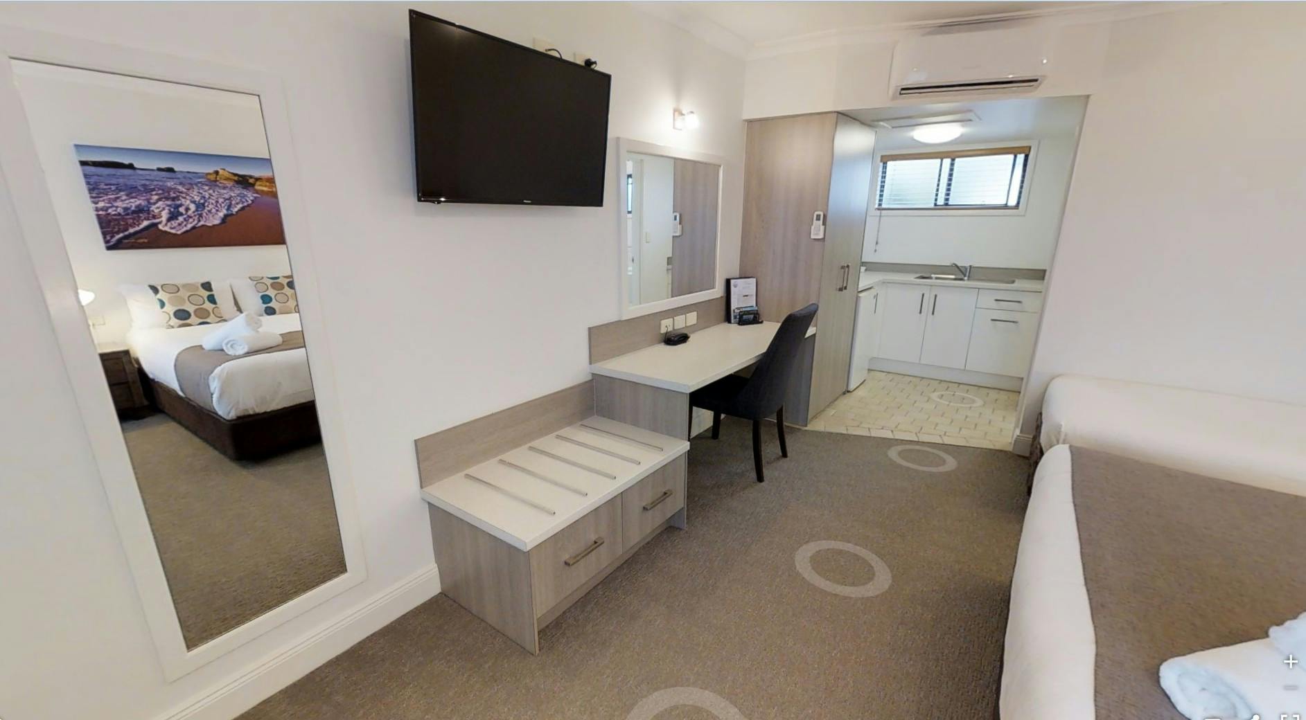 Large Studio Room Work Desk - Corporate Guests