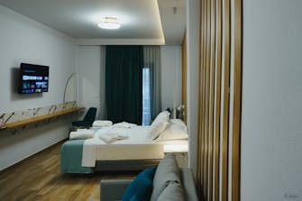 ELECTRA SUITES DELUXE Room's and Suite in Samothrace luxury Queen Suite Samothrace