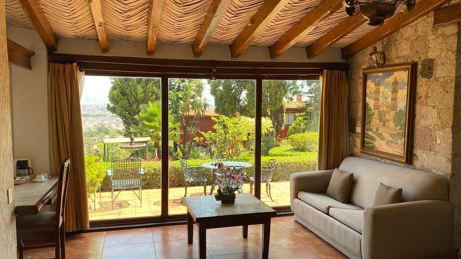 Habitación con vista al Jardín