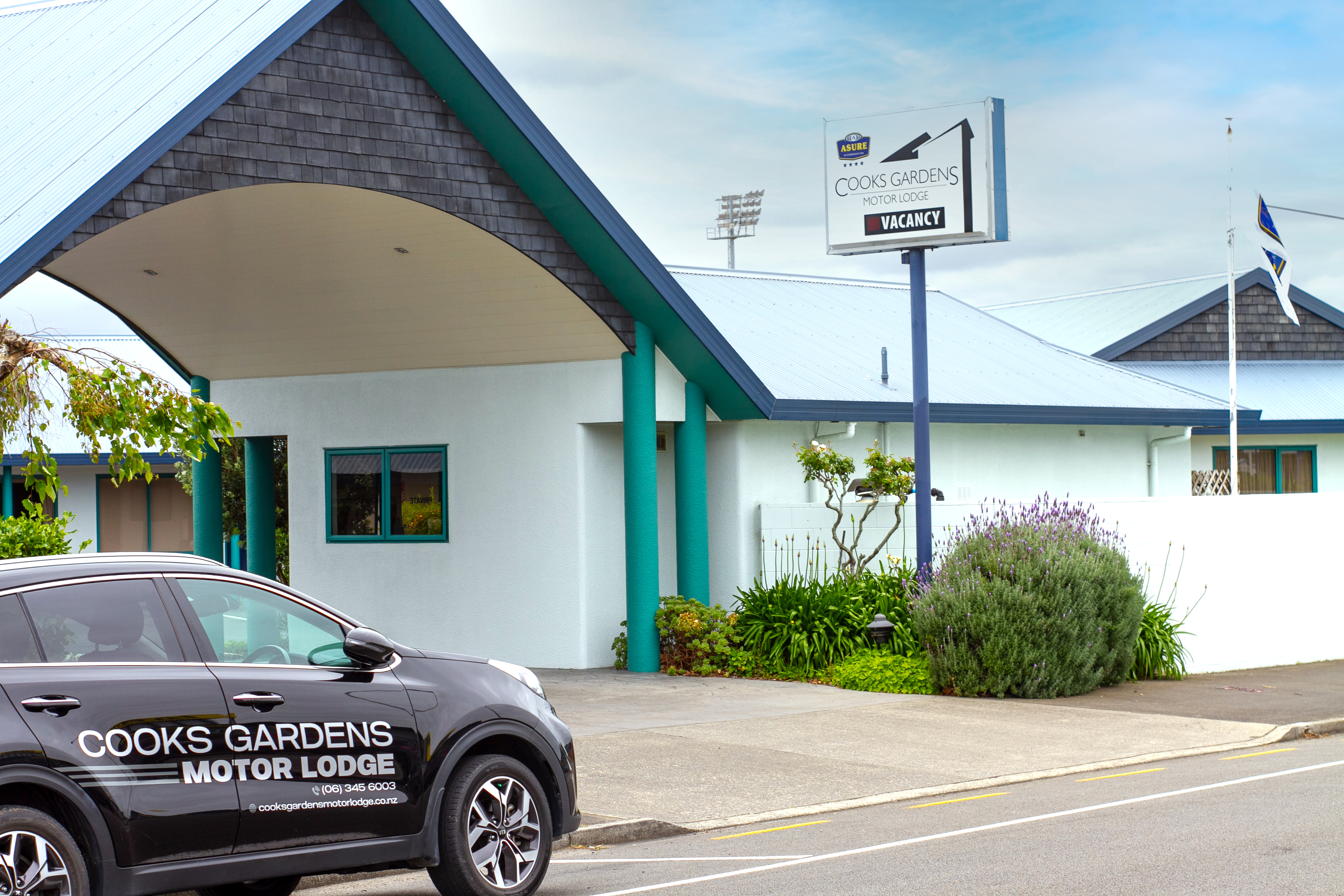 ASURE Cooks Gardens Motor Lodge in Whanganui, New Zealand