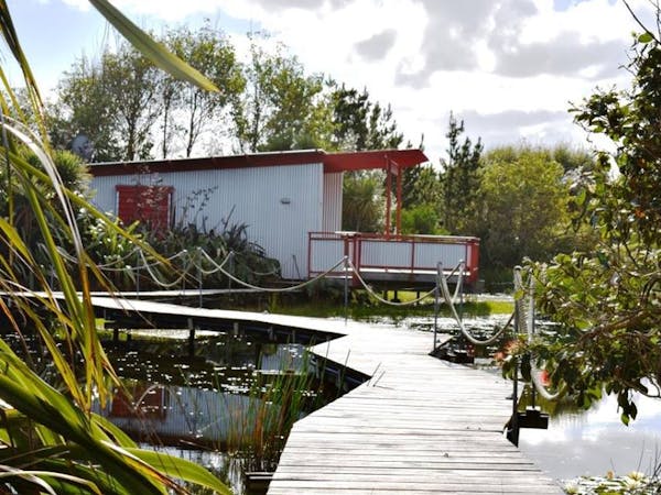 boardwalk to Studio villa