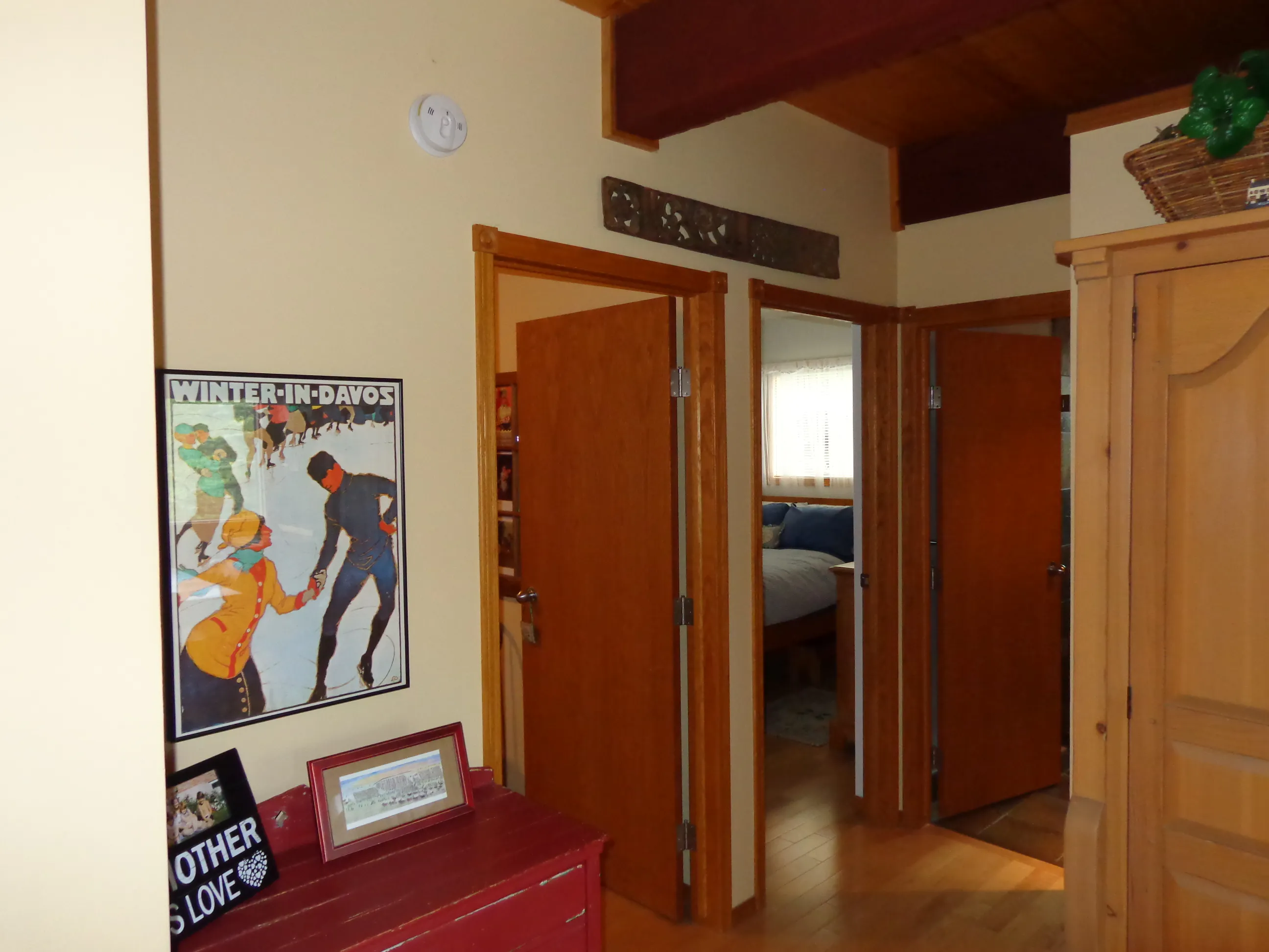 Entry to the Garden View suite - private bedroom, den and bathroom