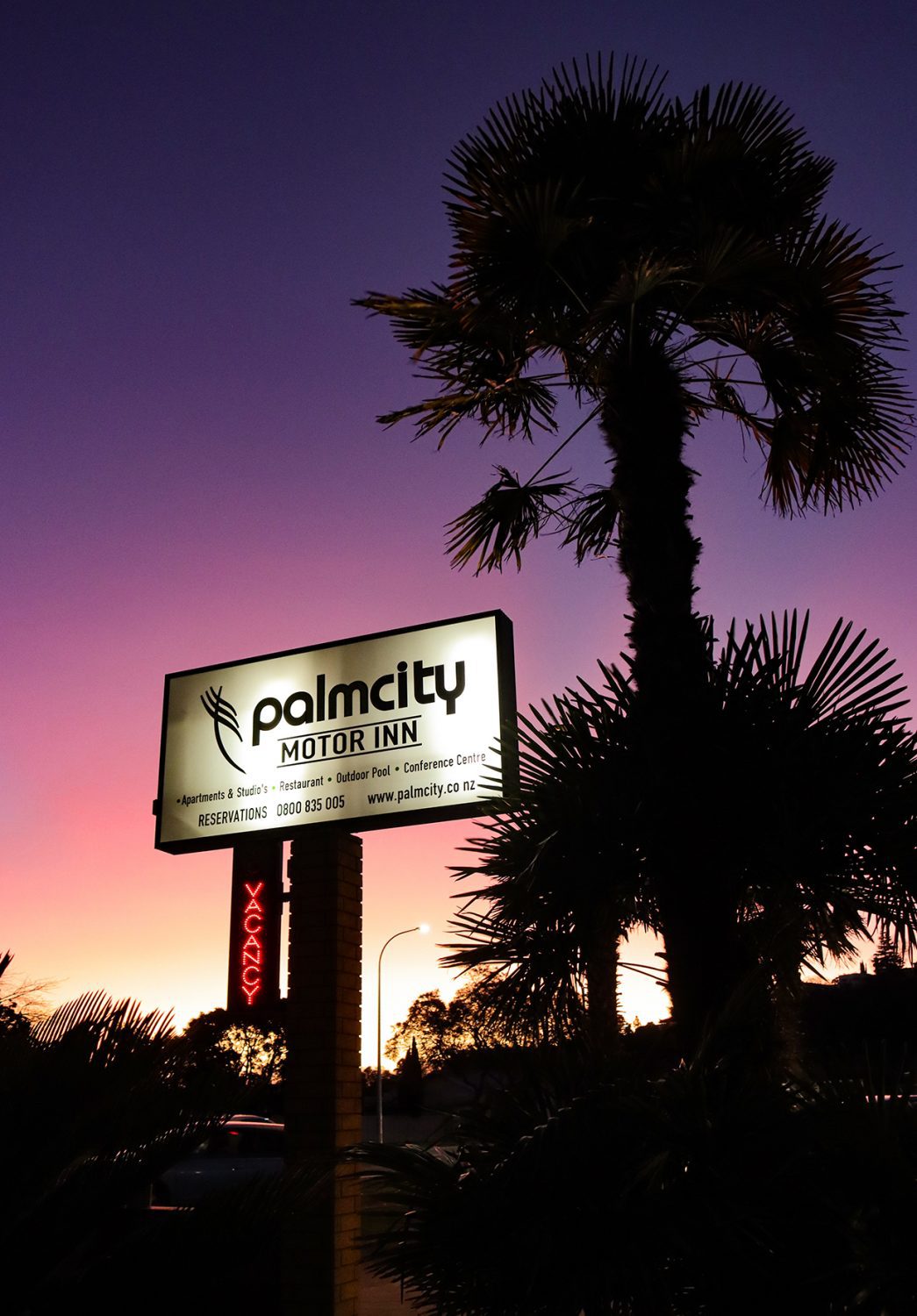 Palm City Motor Inn in Napier, New Zealand
