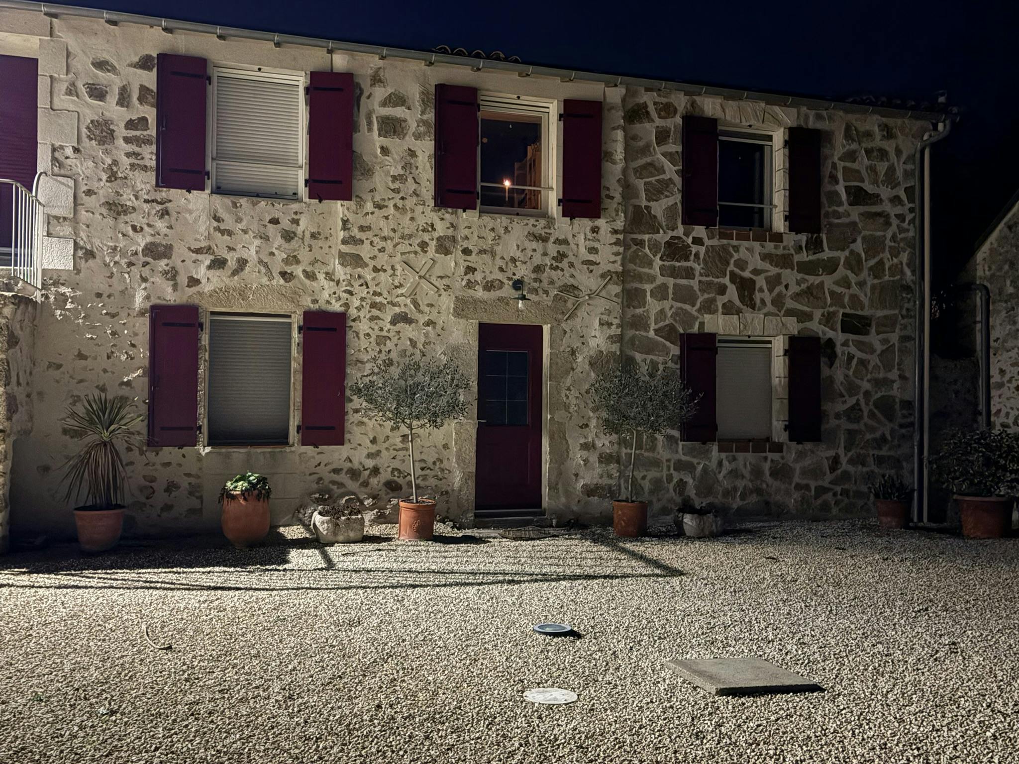 Traditional Irish candle in the window Tradition irlandaise de la bougie à la fenêtre