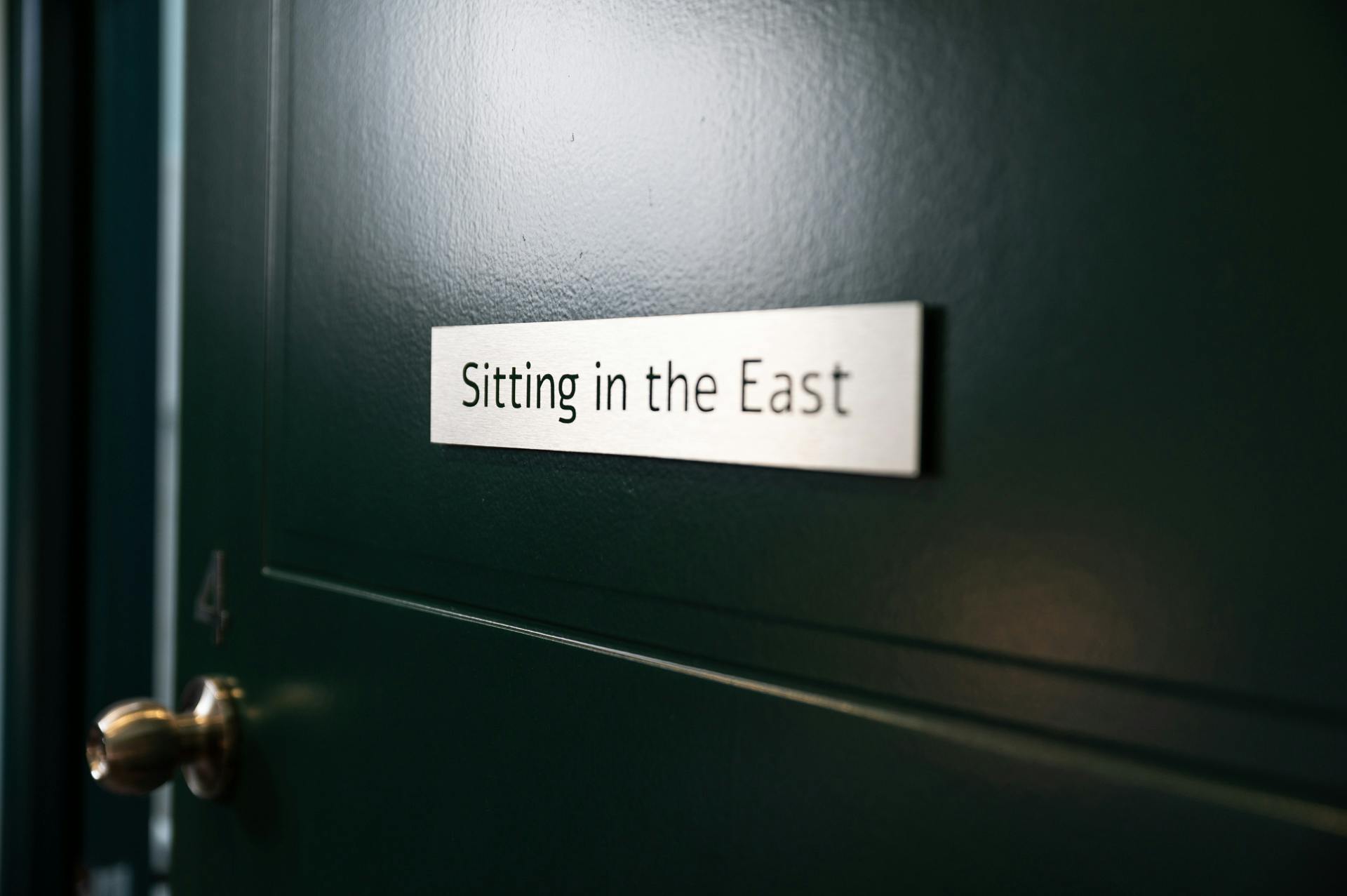 apartment name sitting in the east