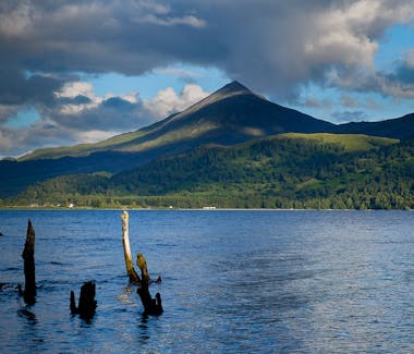 Schiehallion is a prominent mountain in Perth and Kinross.