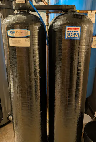 image: Kinetico water softener