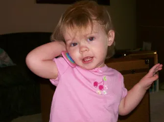Image of our oldest daughter when she was a toddler. She will be graduating soon and we are so proud of her.