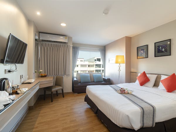 Superior Double bed room size 25 Sq.m.