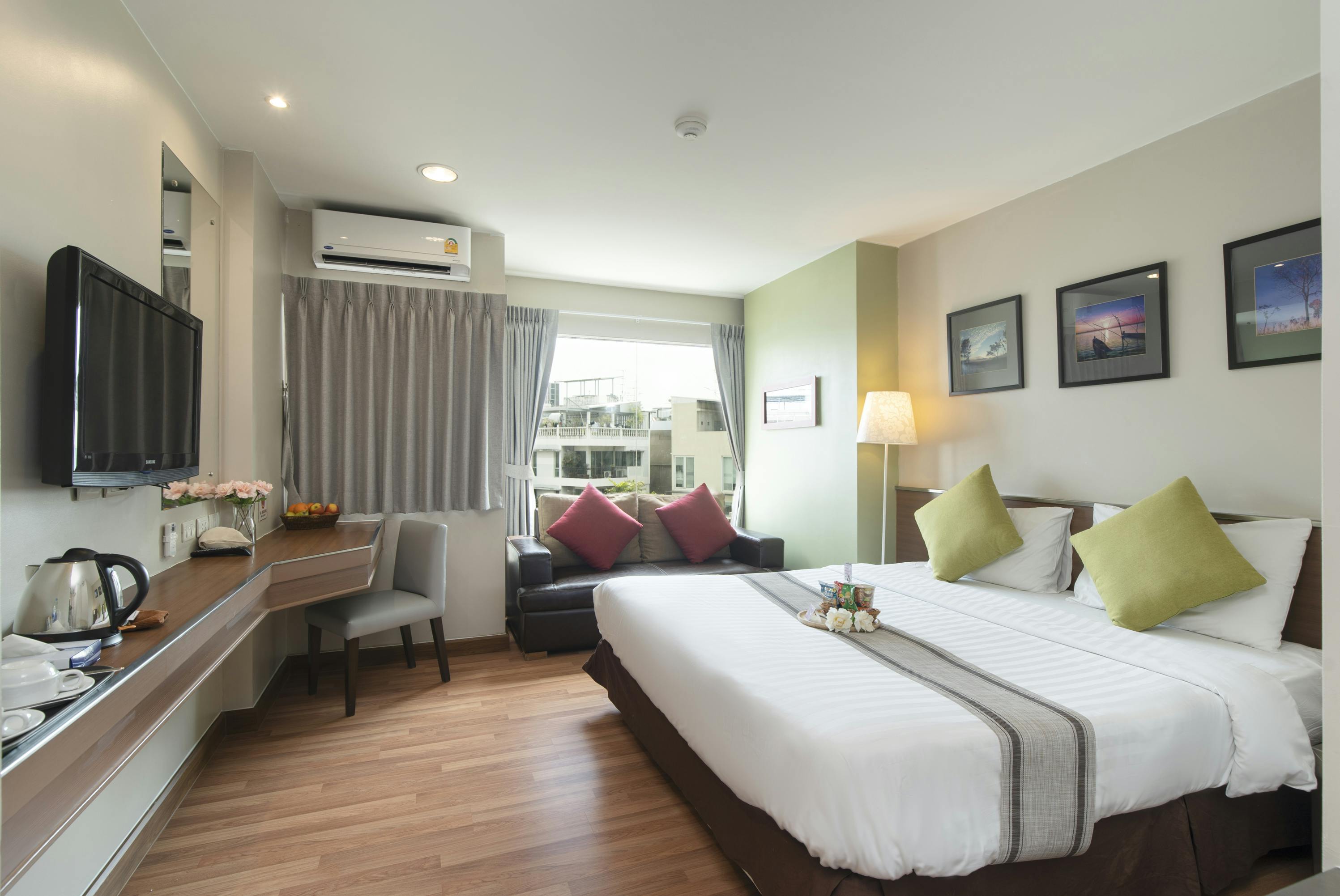 Superior Double bed room size 25 Sq.m.