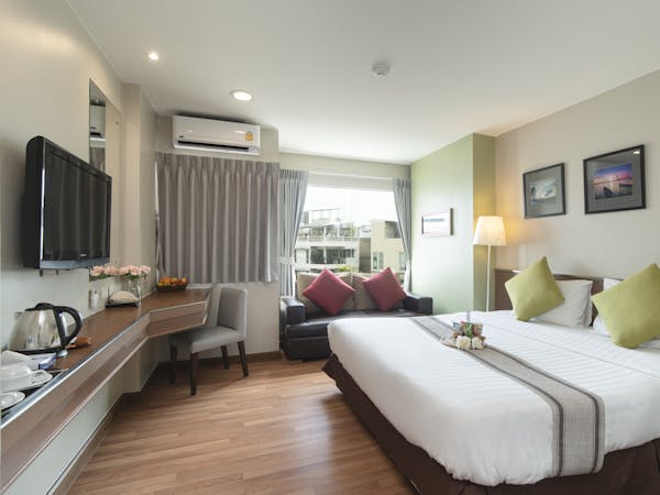 Superior Double bed room size 25 Sq.m.