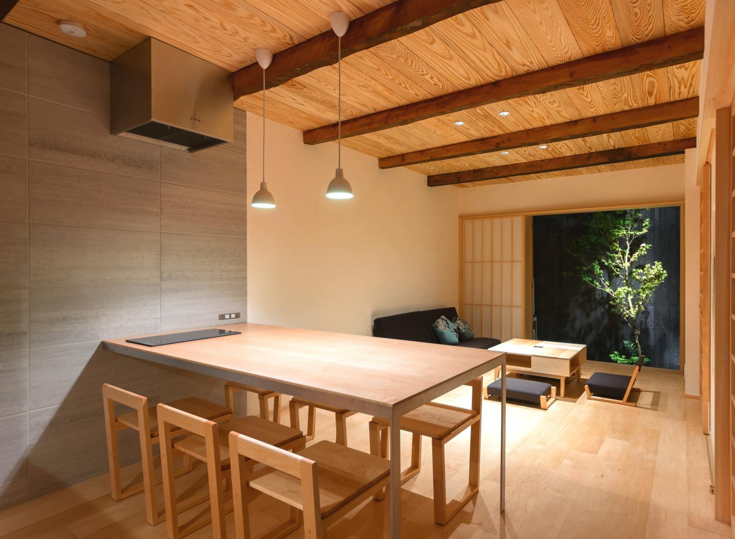 Shimaya Stays BenTen Residences - Living Area in BenTen East