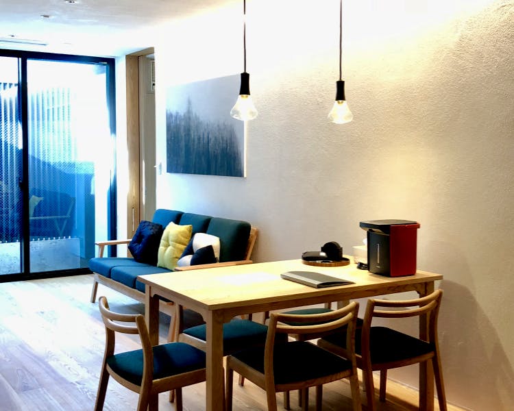 Shimaya Stays Komatsu Residences - 2BR Living Space