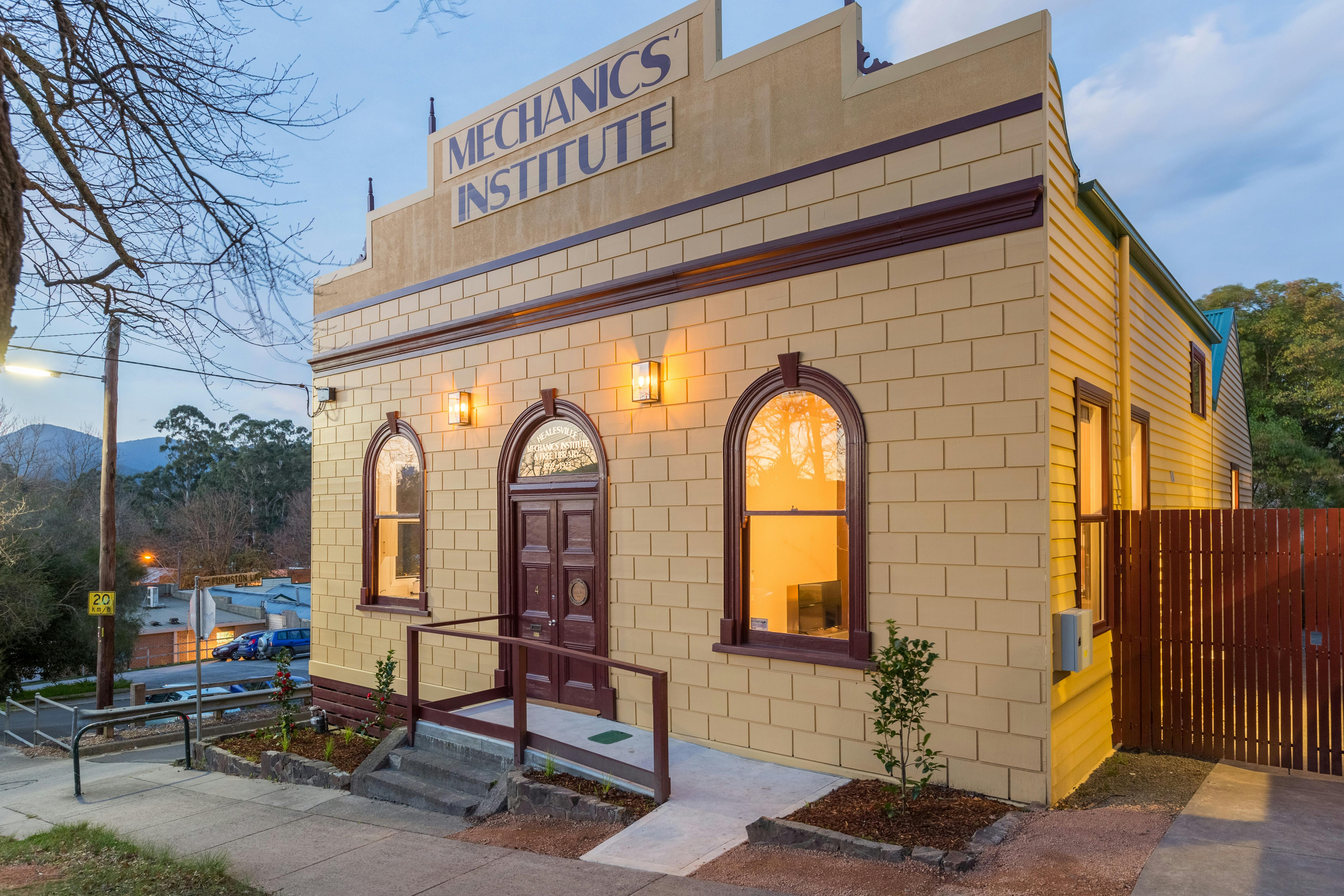 Street view of the old mechanics