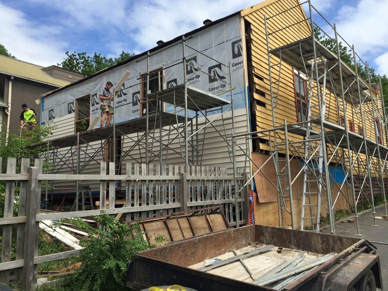 renovating the old mechanics healesville