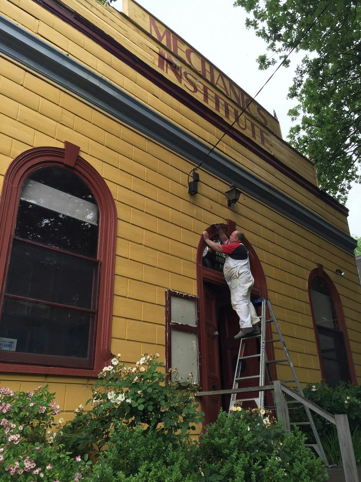 renovating the old mechanics healesville