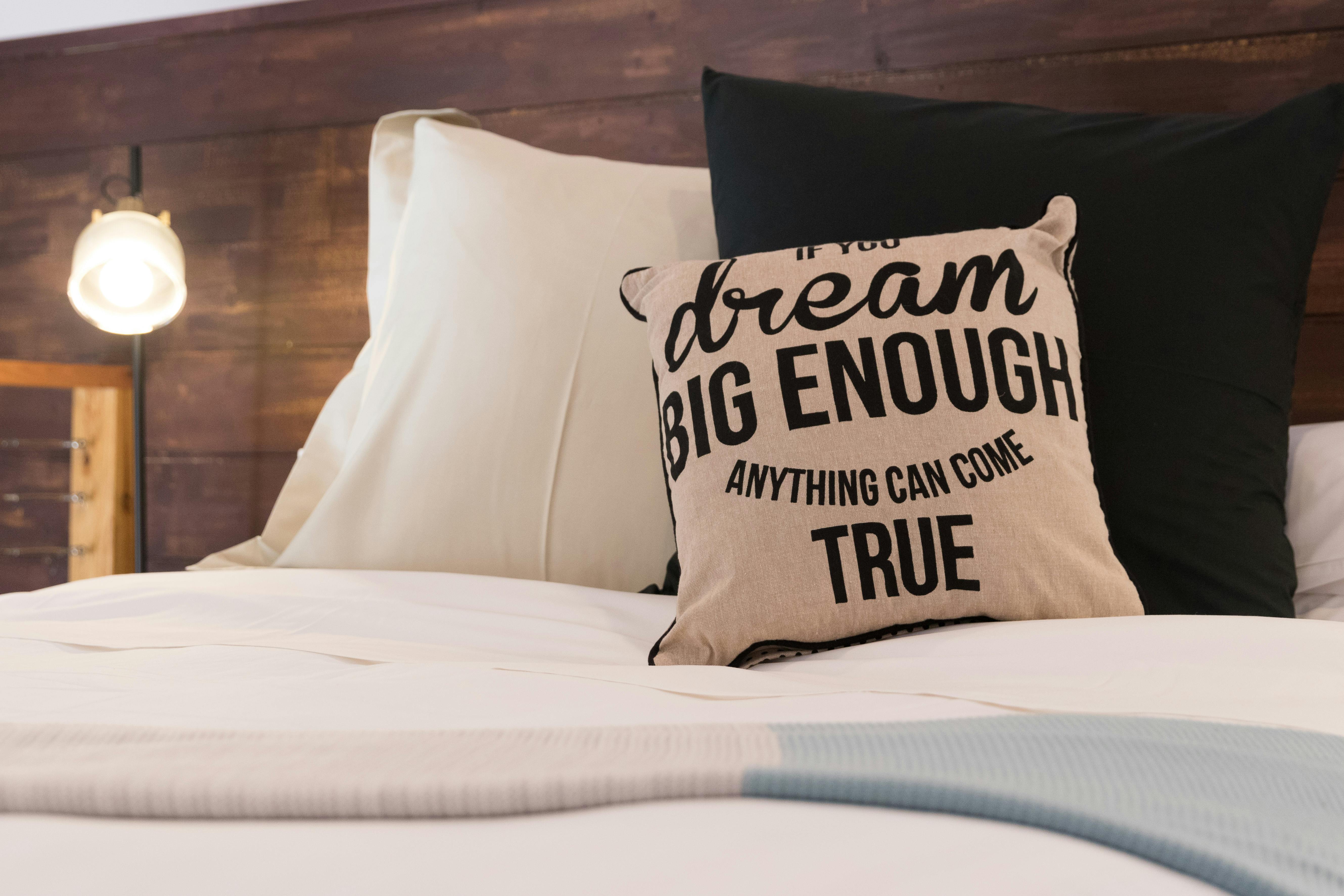 King gallery bed cushions