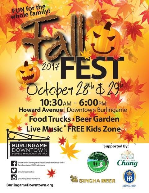 The Dylan Hotel - 2017 Burlingame Fall Fest. Caltrain going south 5 minutes form The Dylan Hotel