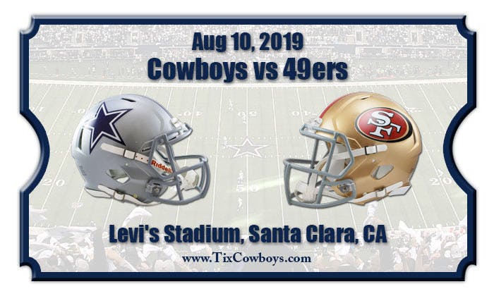 The Dylan at SFO - Preseason Game San Francisco 49ers VS Dallas Cowboys-Levi's Stadium August 10, 2019