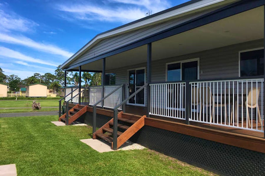 front of Unit 7 & 8 Poolside Units