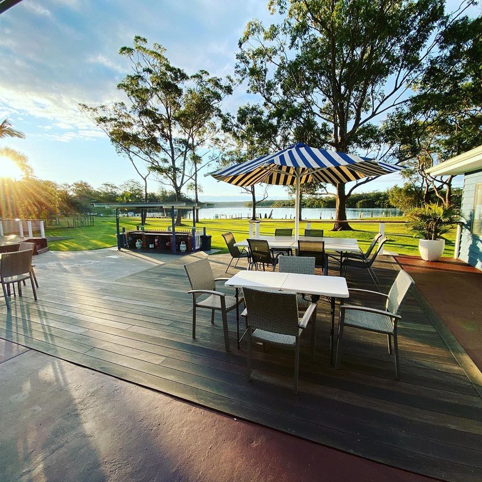 afternoon on the deck