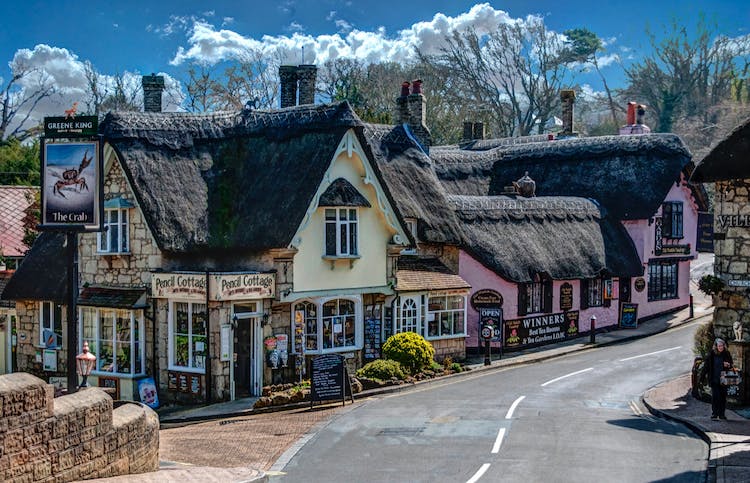 Haven Hall Hotel view of Shanklin Old Village