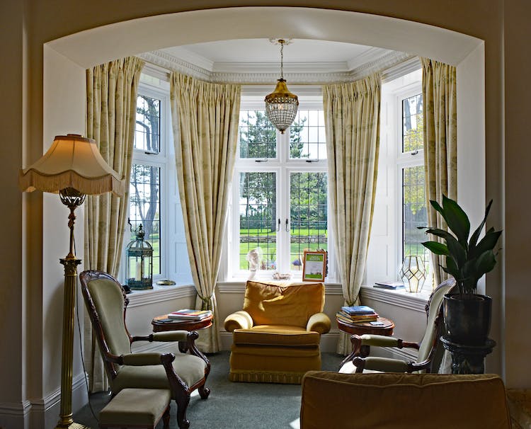 Haven Hall Hotel Large Bay in Drawing room