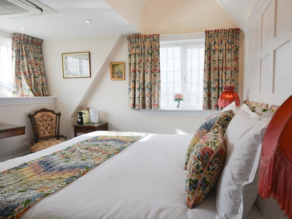 Haven Hall Hotel Bedroom 6 view across the bed