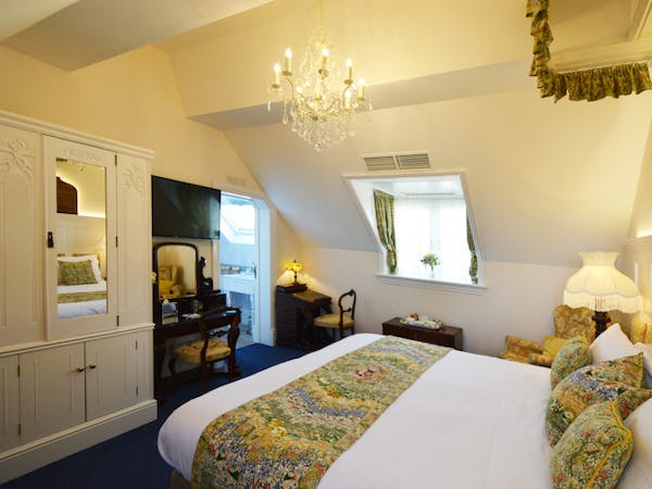 Haven Hall Hotel Bedroom 7 view across bed