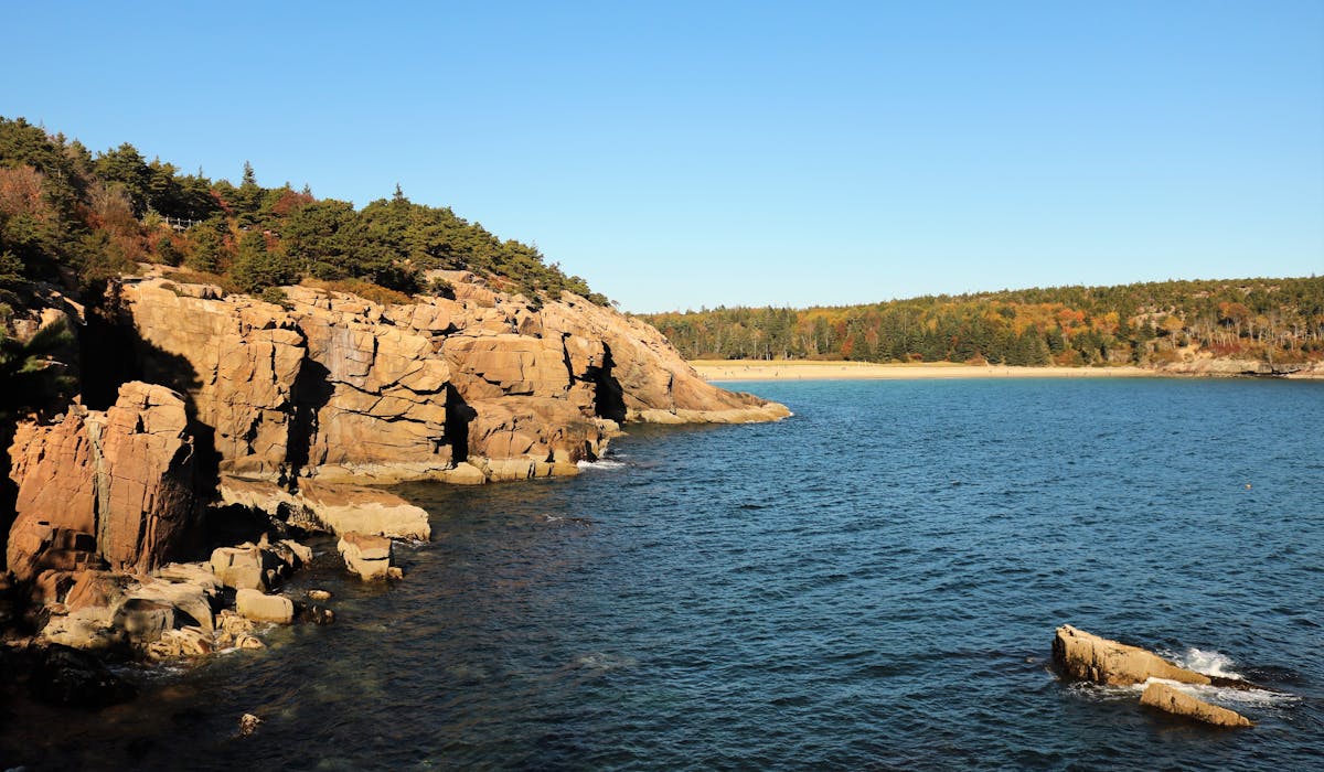 Downeast Maine on the ocean