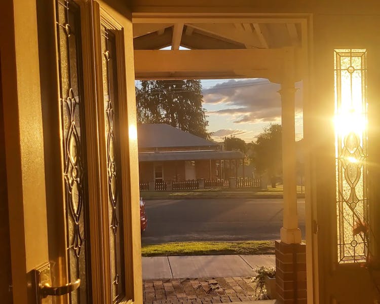 Front Door - Gorgeous sunsets