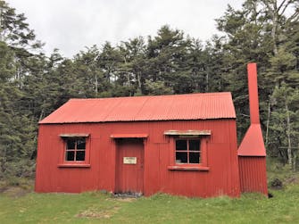 Historic Waihohonu Hut, Tongariro National Park